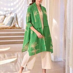 Women Printed 3-Piece top & Pants Set with Jacket-picture-18
