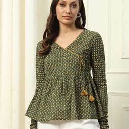 Women Printed Relaxed Fit Top-image-3