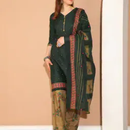 rajnandini Women Geometric Print Straight Kurta Set-picture-21