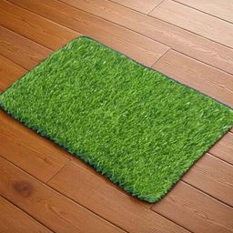 cread craft Artificial Grass Doormat image 1