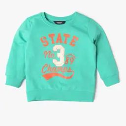 Boys Printed Regular Fit Sweatshirt-image-8