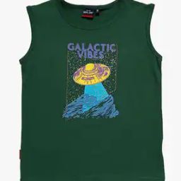 Graphic Print Crew-Neck Vest-image-82