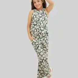 Girls Printed Pants with Top-image-51