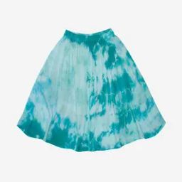 Tie & Dye Print Flared Skirt-picture-10