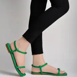 Strappy Slingback Flat Sandals-picture-17