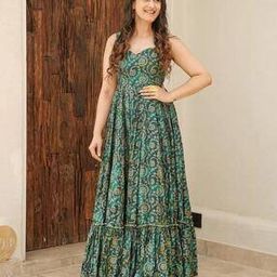 Women Floral Flared Kurta-picture-19