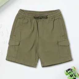 Boys Knit Cargo Shorts-image-26