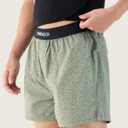 Printed Boxers with Elasticated Waistband-picture-11