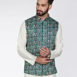 Regular-Fit Nehru Jacket-20