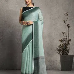 Women Saree with Tassels-image-0