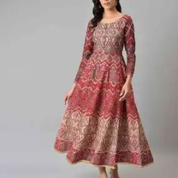 Bandhani Print Layered Jumpsuit-image-33