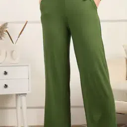 zelena Women High-Rise Relaxed Fit Pants-picture-44