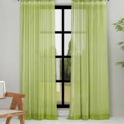 Cotton Woven Window Curtains-14