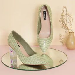 Women Animal Print Pumps with with Pointed Toes-17