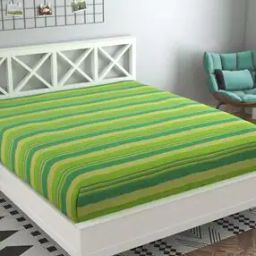 Striped Cotton Double Bedcover-image-21
