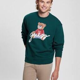 Brand Print Regular Fit Crew-Neck Sweatshirt-picture-16