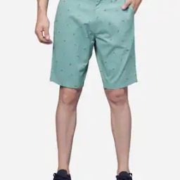 Printed City Shorts with Insert Pockets-picture-13