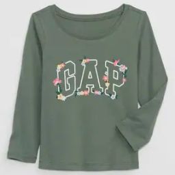 Girls Brannan Mix Brand Print Relaxed Fit Round-Neck T-Shirt-image-76
