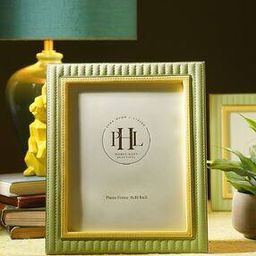 Stitched Faux Leather Photo Frame-41