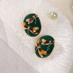 Women Gold-Plated Drop Earrings-15