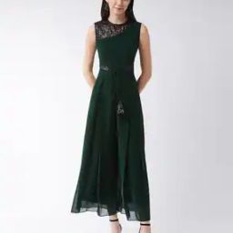 Women Embellished Round-Neck Jumpsuit-image-68