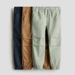 Pack of 3 Boys Straight Fit Joggers-picture-22