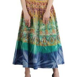 Women Embroidered Flared Skirt-picture-10