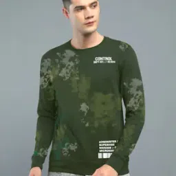 Typographic Print Crew-Neck Sweatshirt-picture-22
