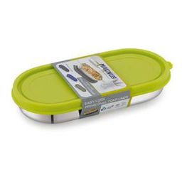 Stainless Steel Easy Lock Oval Prime Container-image-89