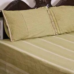 Cotton Bedsheet with 2 Pillow Covers    -picture-14