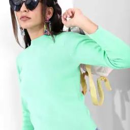 Slim Fit Crew-Neck Pullover-image-93
