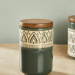 Leela Ceramic Jar with Lid-image-30