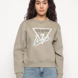 Round Neck Regular Fit Sweatshirt -picture-43