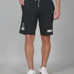 cantabil Typographic Regular Fit Bermudas-picture-44