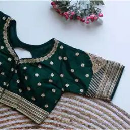 Women Embroidered Front Open Blouse-picture-42