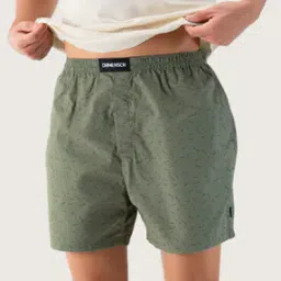 Micro Print Boxers with Pockets-picture-7