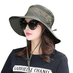 Women Lace Sun Hat-image-74