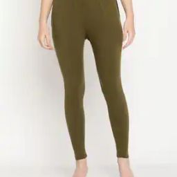 Basic Leggings with Elasticated Waist-image-6