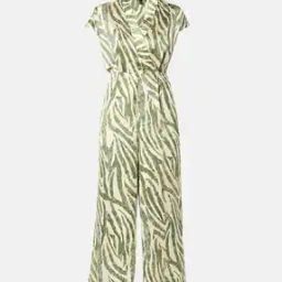 Zebra Print Jumpsuit with Cap Sleeves-image-30
