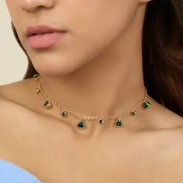 Charm Necklace In 18Kt Gold Plated-0