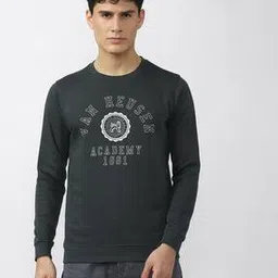 Brand Print Crew-Neck Sweatshirt-image-42