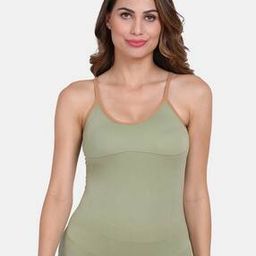 Ribbed Scoop-Neck Camisole-image-60