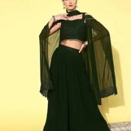 Embellished Skirt-Suit Set-image-48