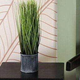 Onion Grass Vine Artificial Table Plant with Pot -47