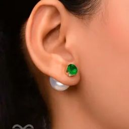 Women Pearl Stud Earrings-image-17