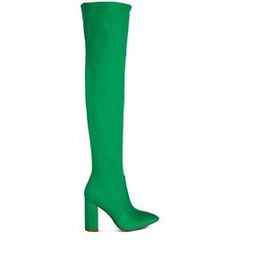 london rag Women Block Heeled Knee-Length Boots-picture-28