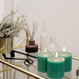 Set of 3 Magnet Fragrance  Pillar Candles-picture-48