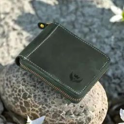 Leather Zip-Around Wallet-0