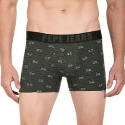 pepe jeans Typography Print Trunks with Elasticated Waistband-picture-33