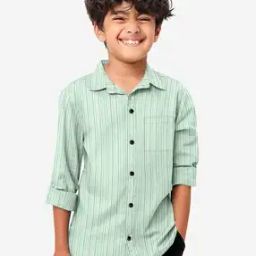 Boys Self-design Regular Fit Shirt-13